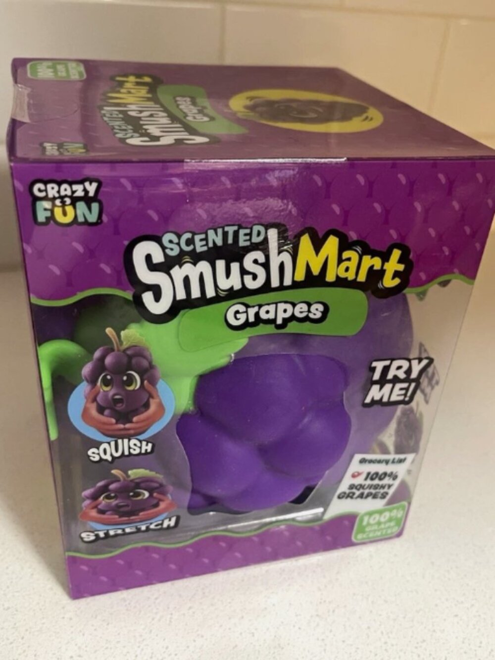 RMS- SMUSHMART- Scented Grapes- Squishy!! NEW!